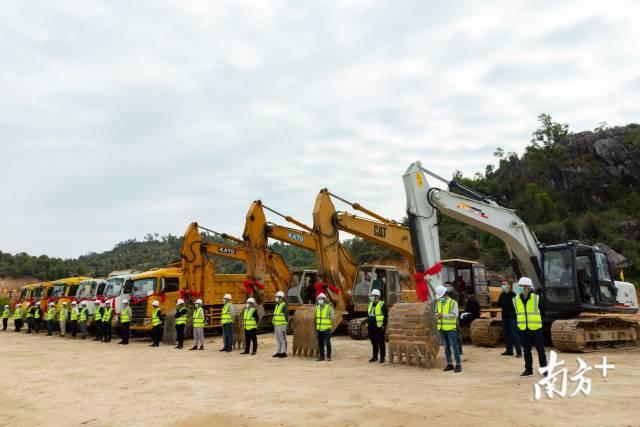 汕尾集中開工259個項目。