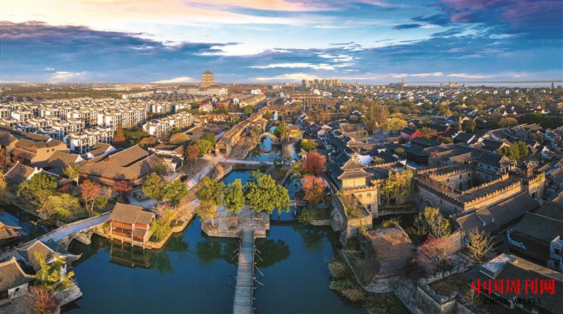 鹽官古城初具雛形.jpg 鹽官古城初具雛形.jpg