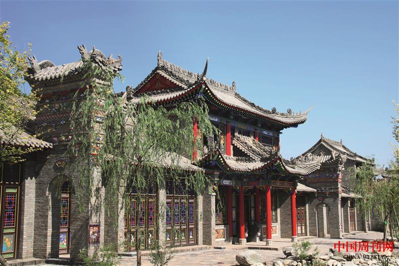 渭南桃花源古色古香的建筑群落.jpg 渭南桃花源古色古香的建筑群落.jpg