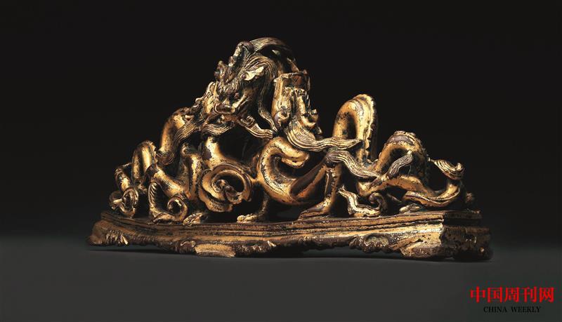 元至明初云龍鎏金筆格.jpg 元至明初云龍鎏金筆格.jpg