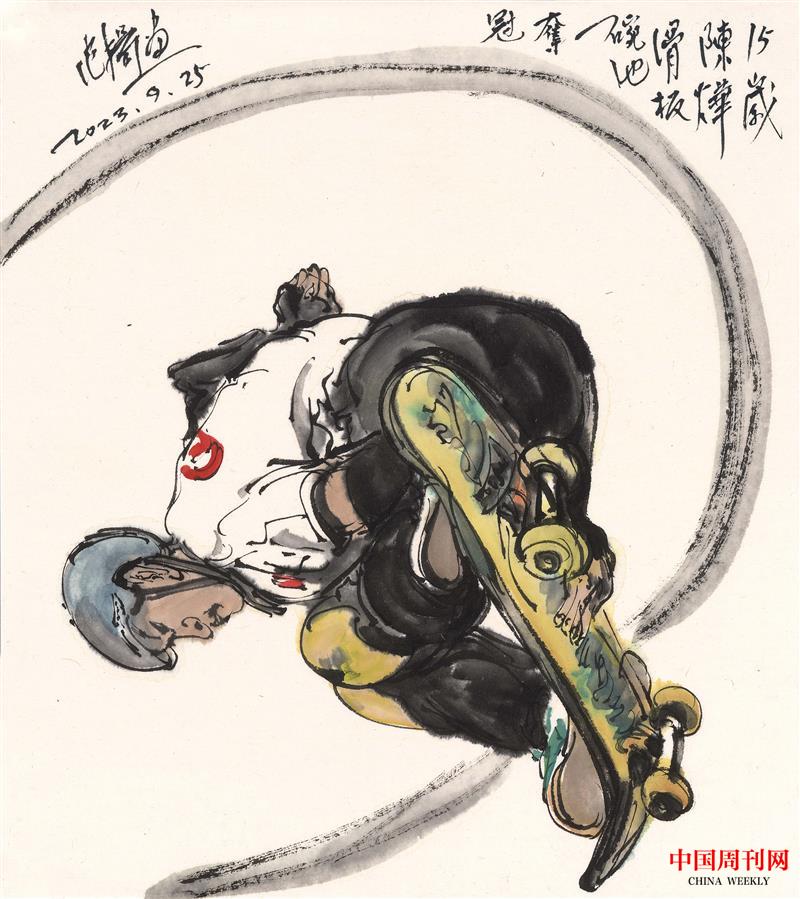 15歲陳燁滑板碗池奪冠28x24.jpg 15歲陳燁滑板碗池奪冠28x24.jpg